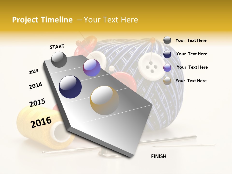 Clothing Craft Repair PowerPoint Template