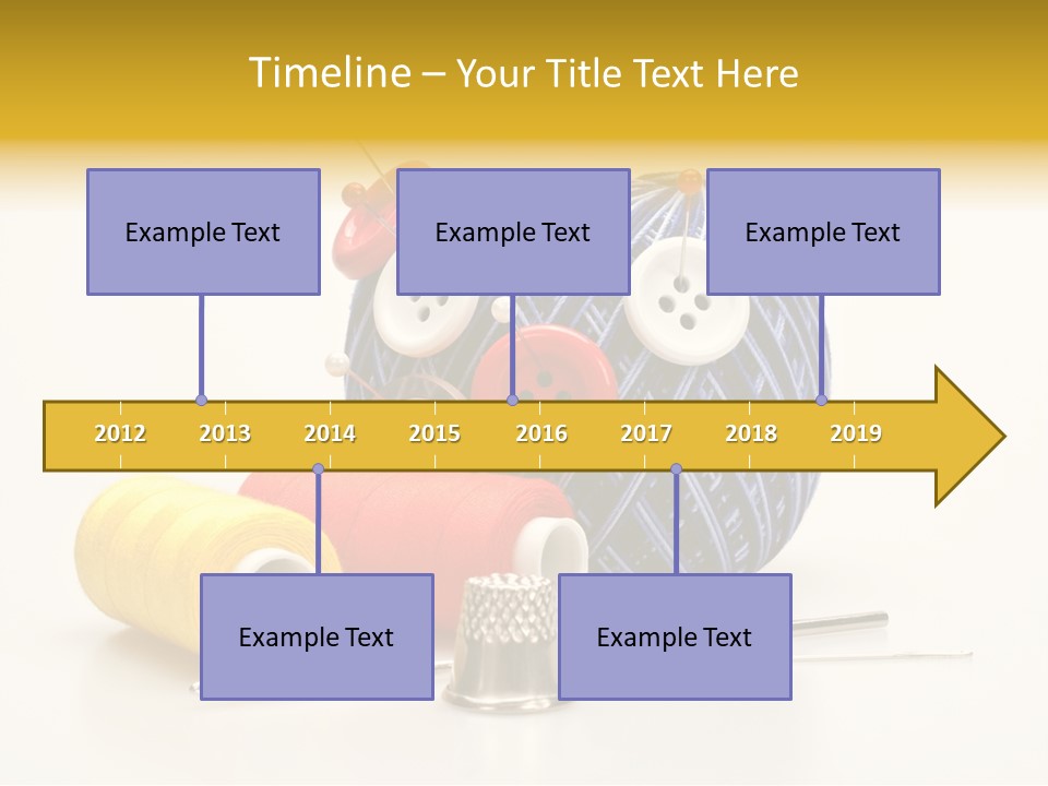 Clothing Craft Repair PowerPoint Template