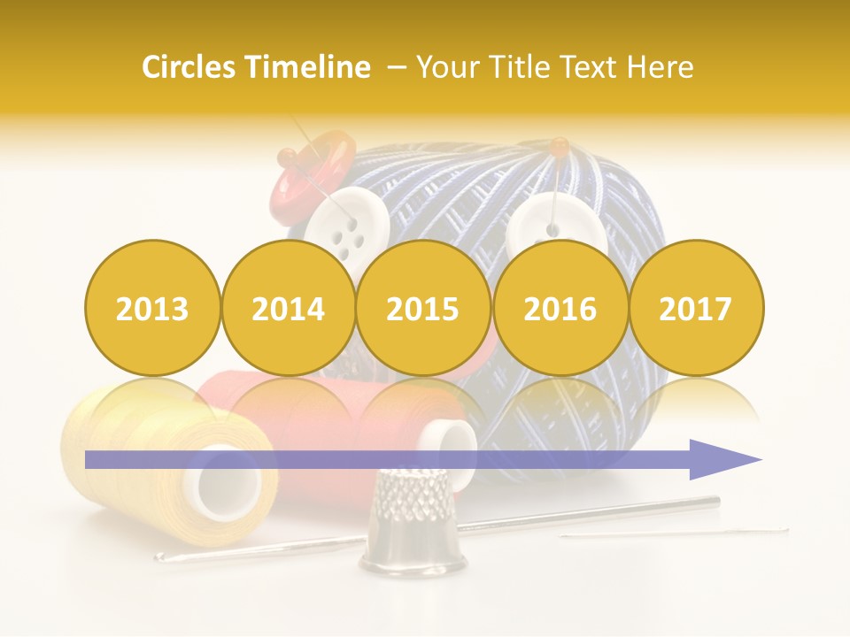 Clothing Craft Repair PowerPoint Template