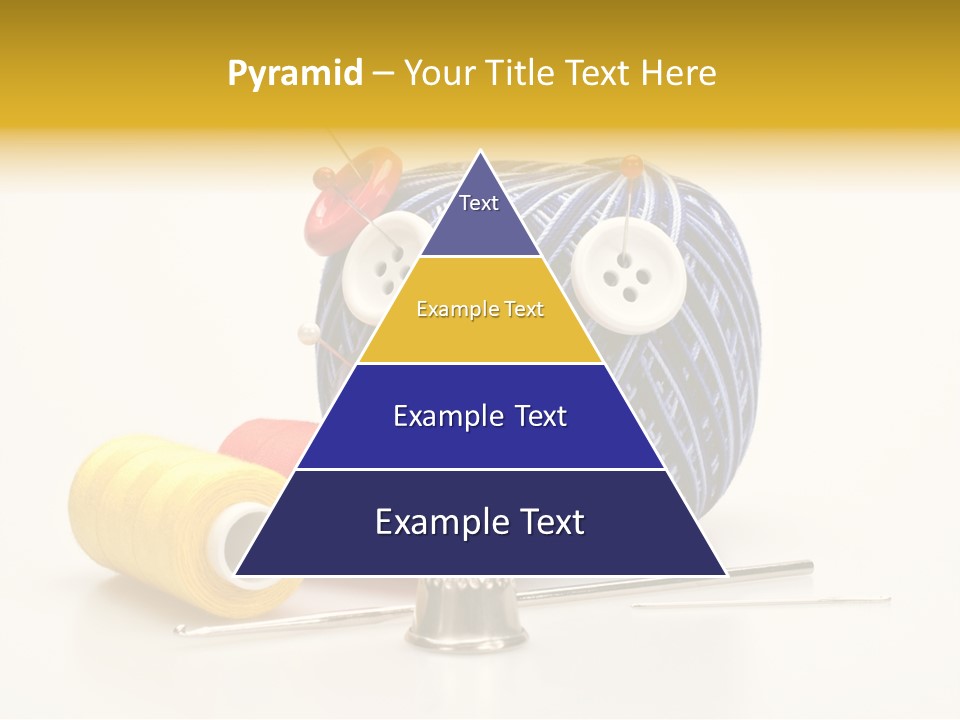 Clothing Craft Repair PowerPoint Template