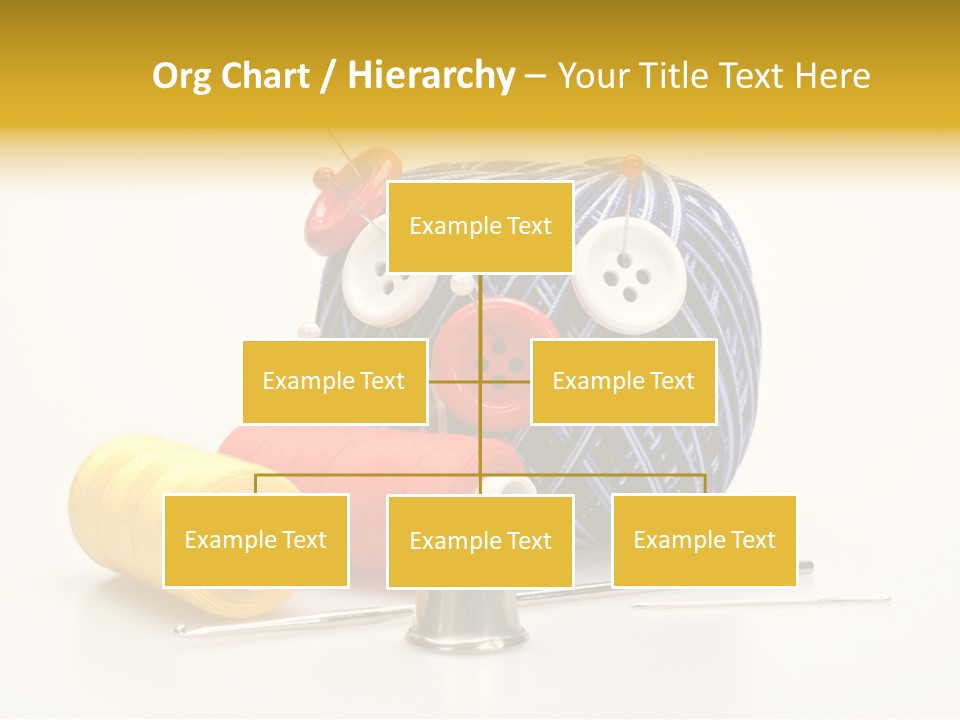 Clothing Craft Repair PowerPoint Template