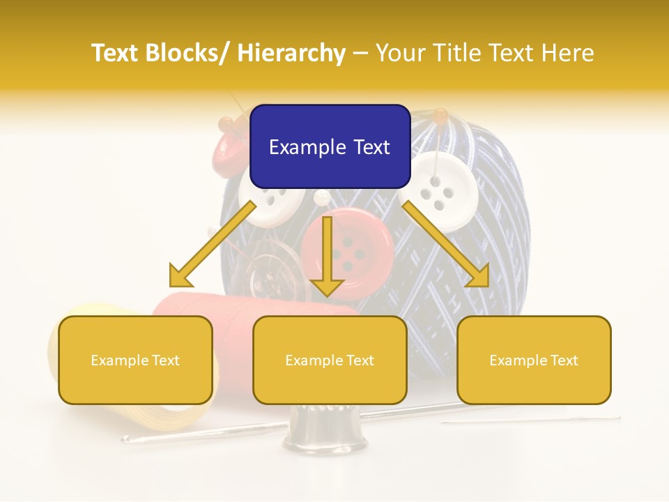 Clothing Craft Repair PowerPoint Template