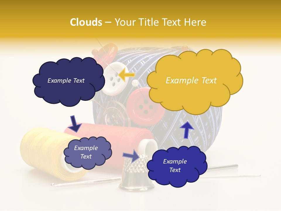 Clothing Craft Repair PowerPoint Template