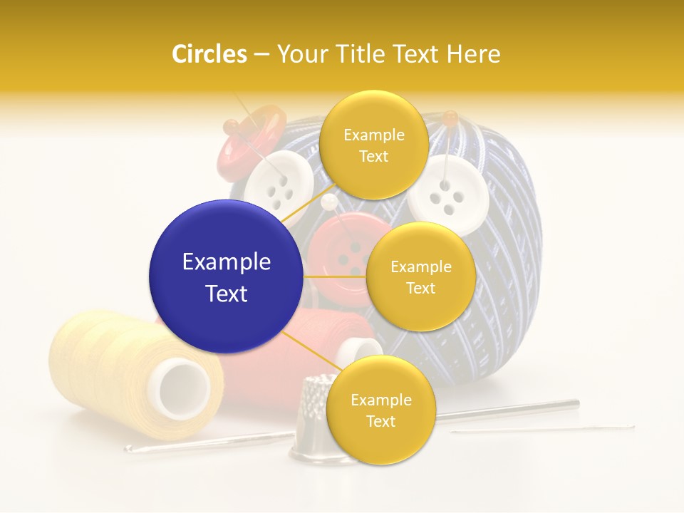 Clothing Craft Repair PowerPoint Template