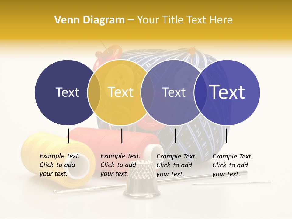 Clothing Craft Repair PowerPoint Template