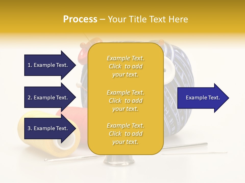 Clothing Craft Repair PowerPoint Template
