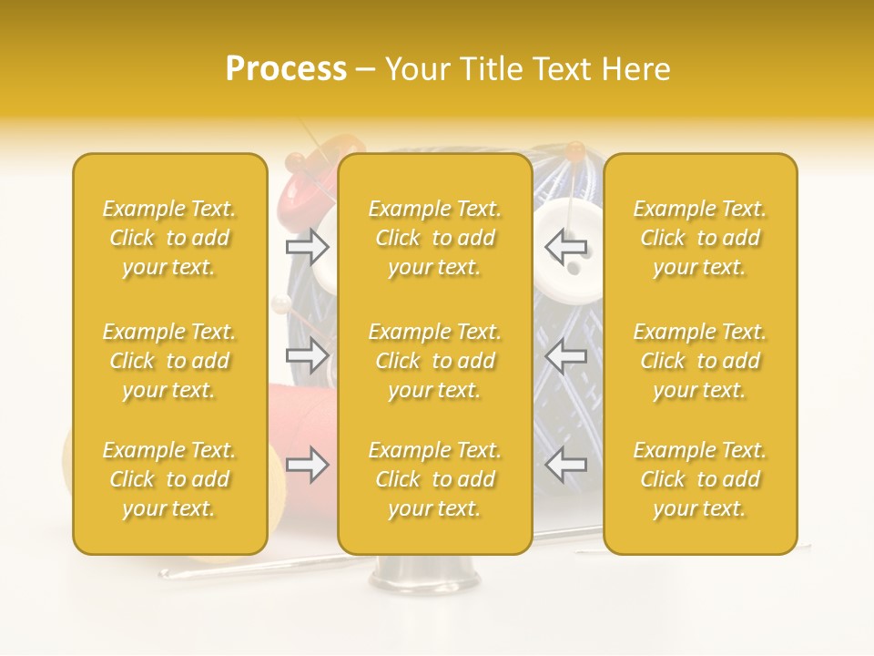 Clothing Craft Repair PowerPoint Template