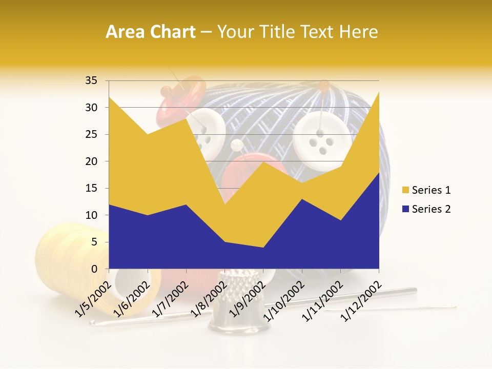 Clothing Craft Repair PowerPoint Template