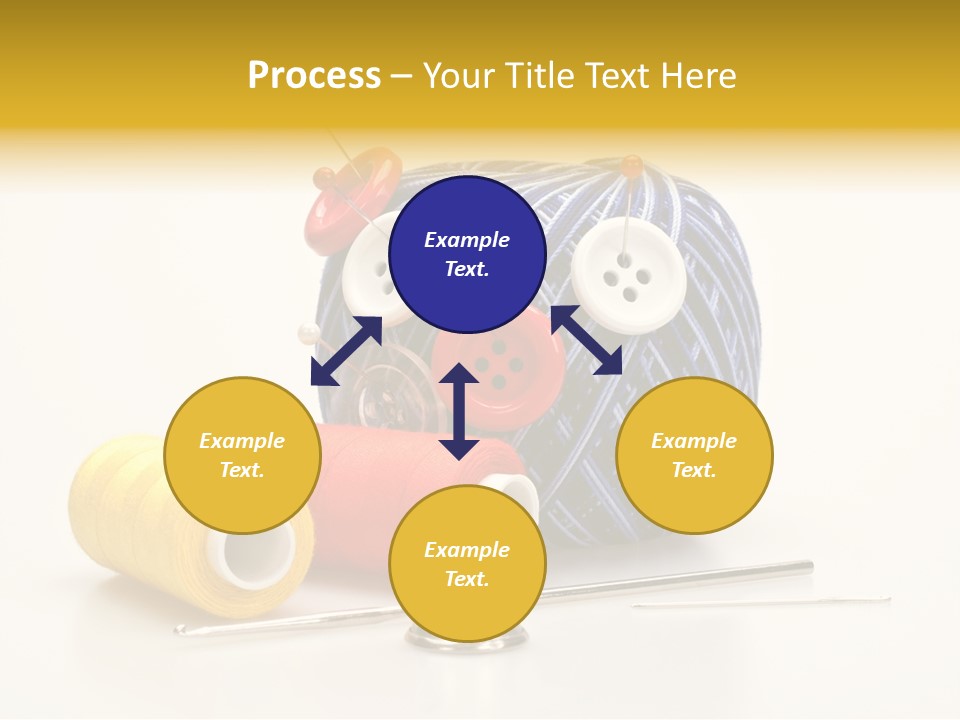 Clothing Craft Repair PowerPoint Template