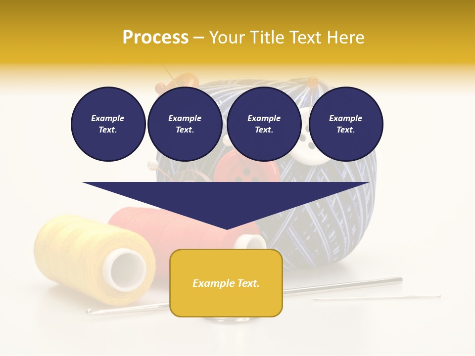 Clothing Craft Repair PowerPoint Template