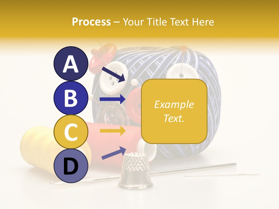 Clothing Craft Repair PowerPoint Template