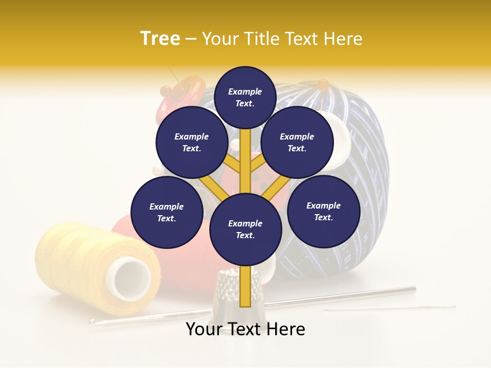 Clothing Craft Repair PowerPoint Template