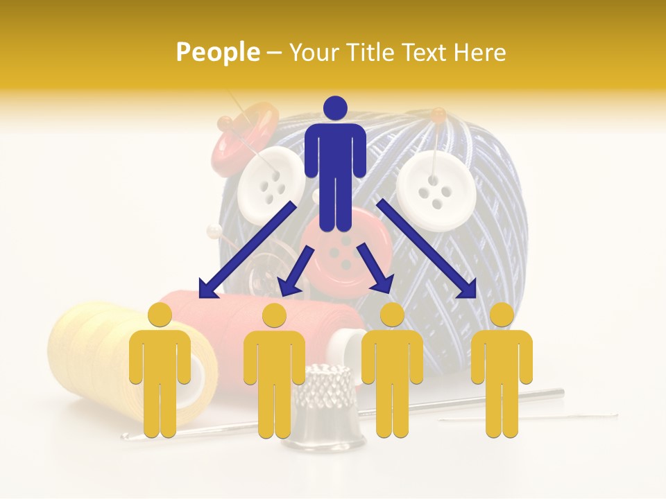 Clothing Craft Repair PowerPoint Template