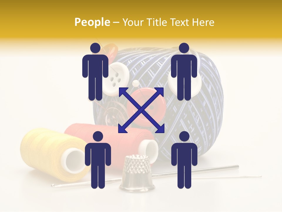 Clothing Craft Repair PowerPoint Template