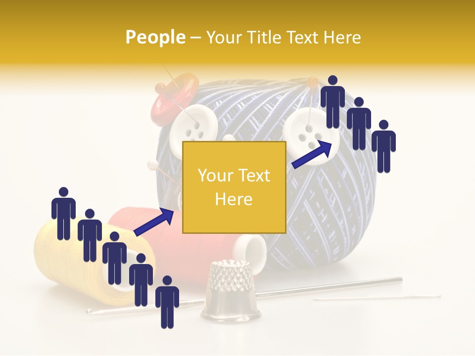 Clothing Craft Repair PowerPoint Template