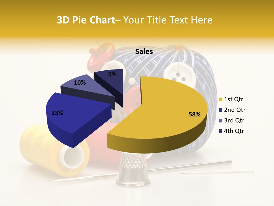 Clothing Craft Repair PowerPoint Template