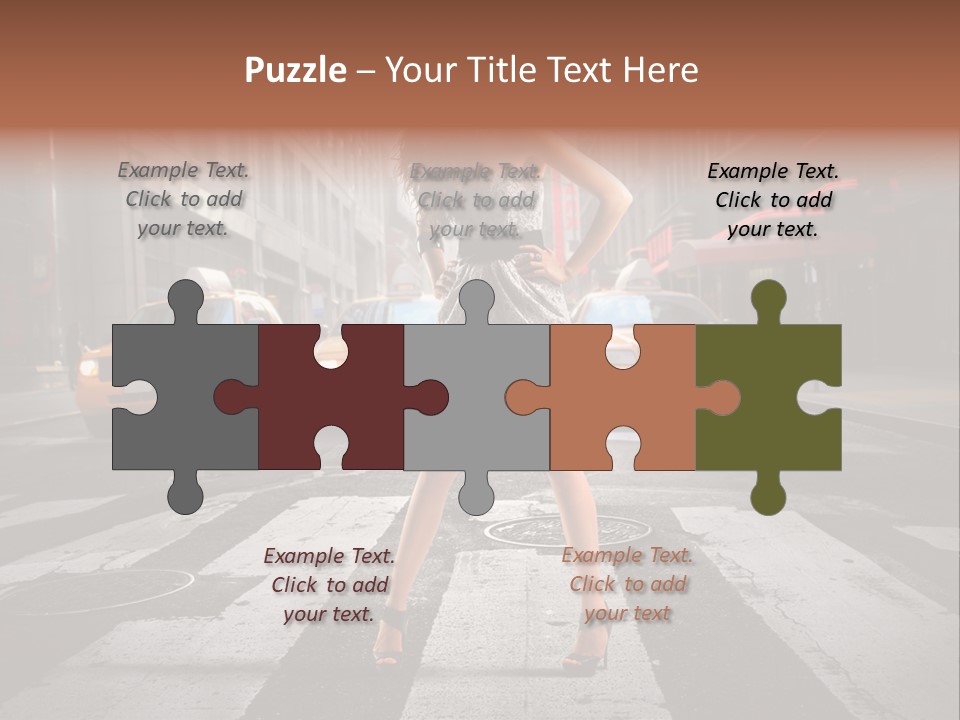 Fashion Building City PowerPoint Template