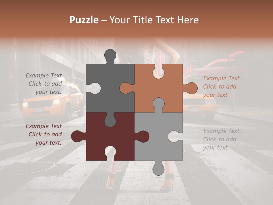 Fashion Building City PowerPoint Template