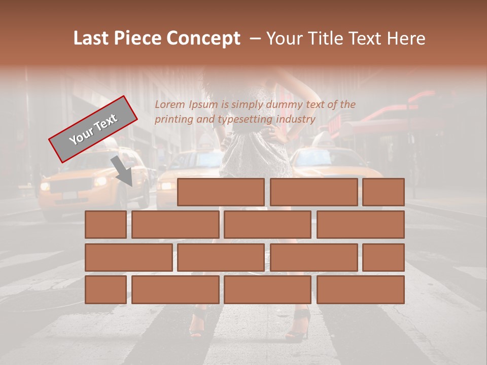 Fashion Building City PowerPoint Template
