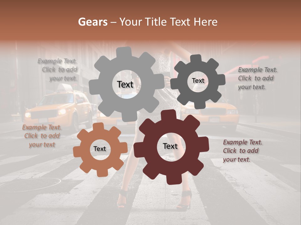 Fashion Building City PowerPoint Template