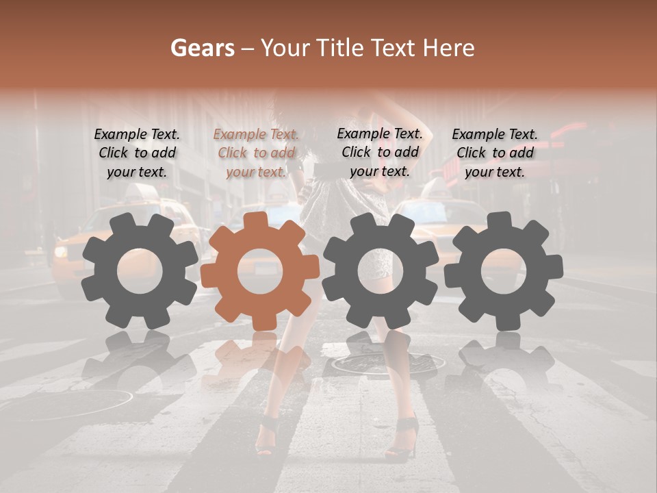 Fashion Building City PowerPoint Template