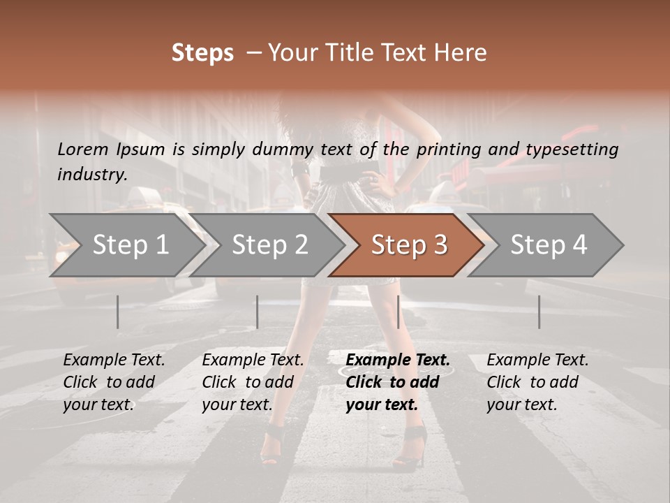 Fashion Building City PowerPoint Template