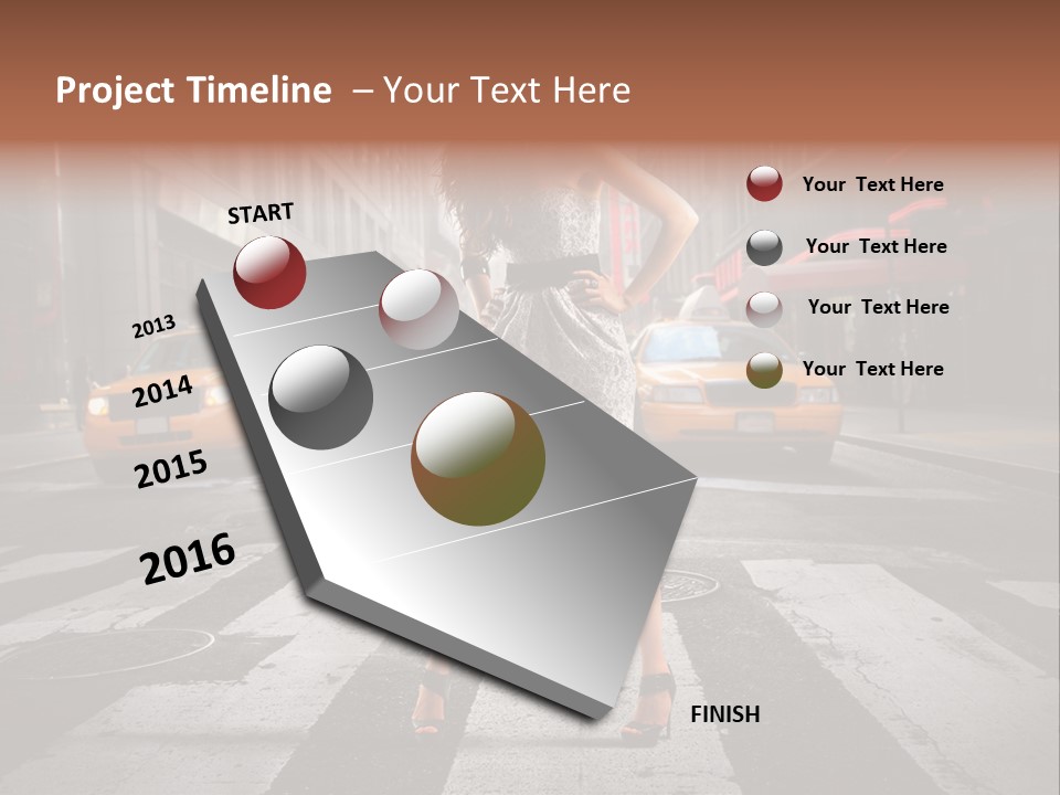 Fashion Building City PowerPoint Template