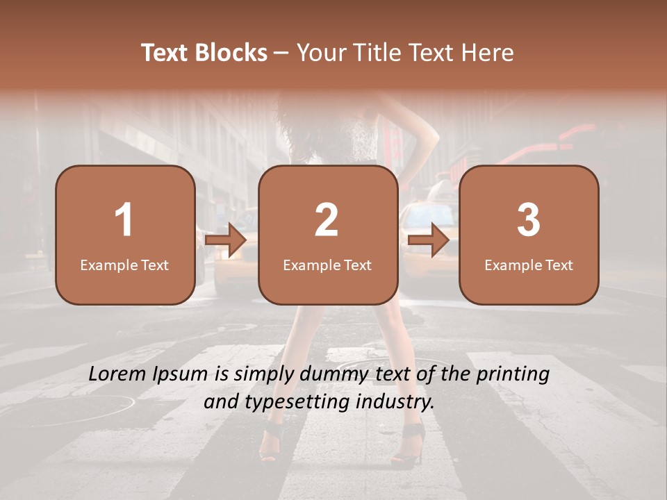 Fashion Building City PowerPoint Template