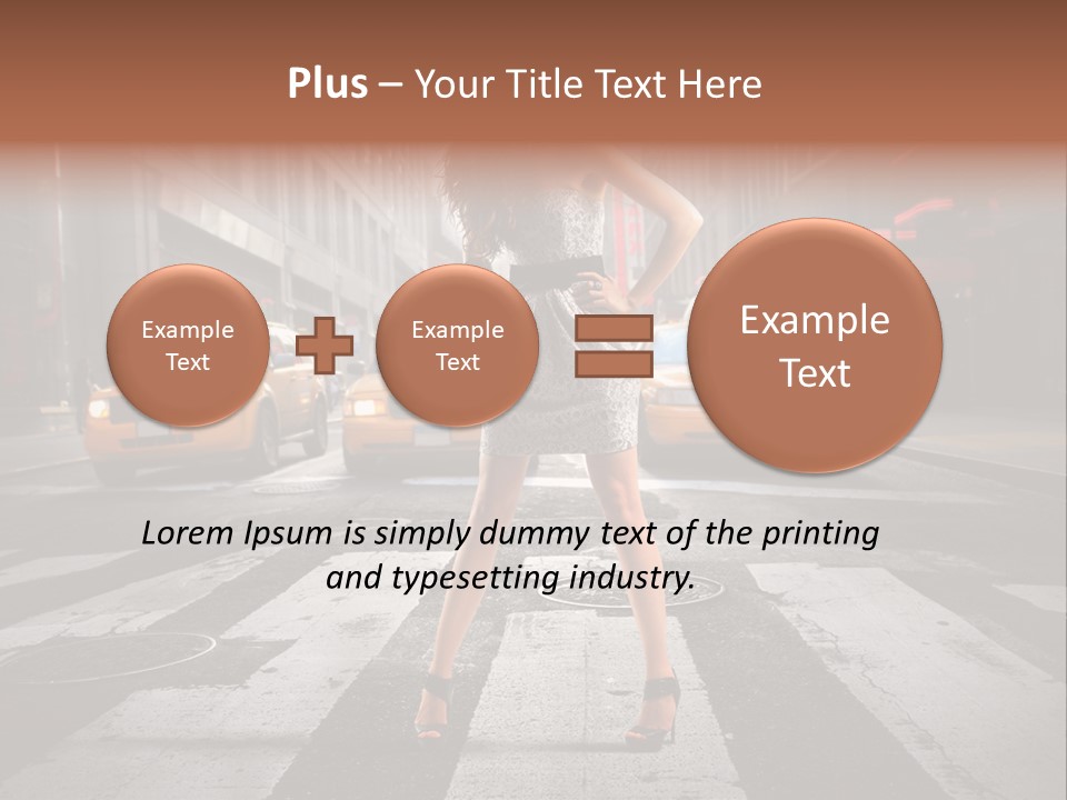 Fashion Building City PowerPoint Template