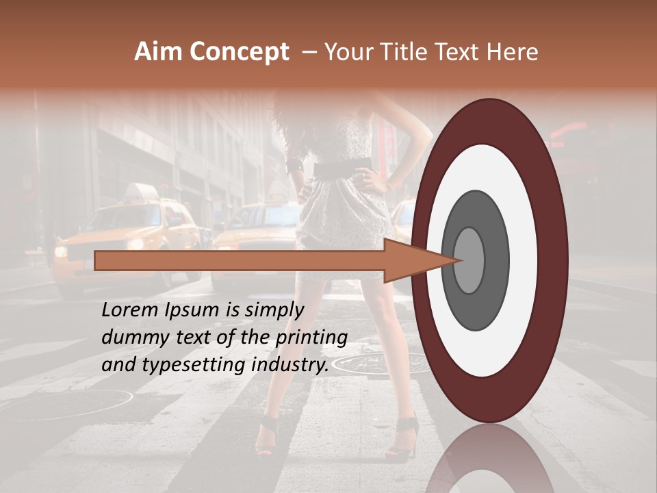 Fashion Building City PowerPoint Template
