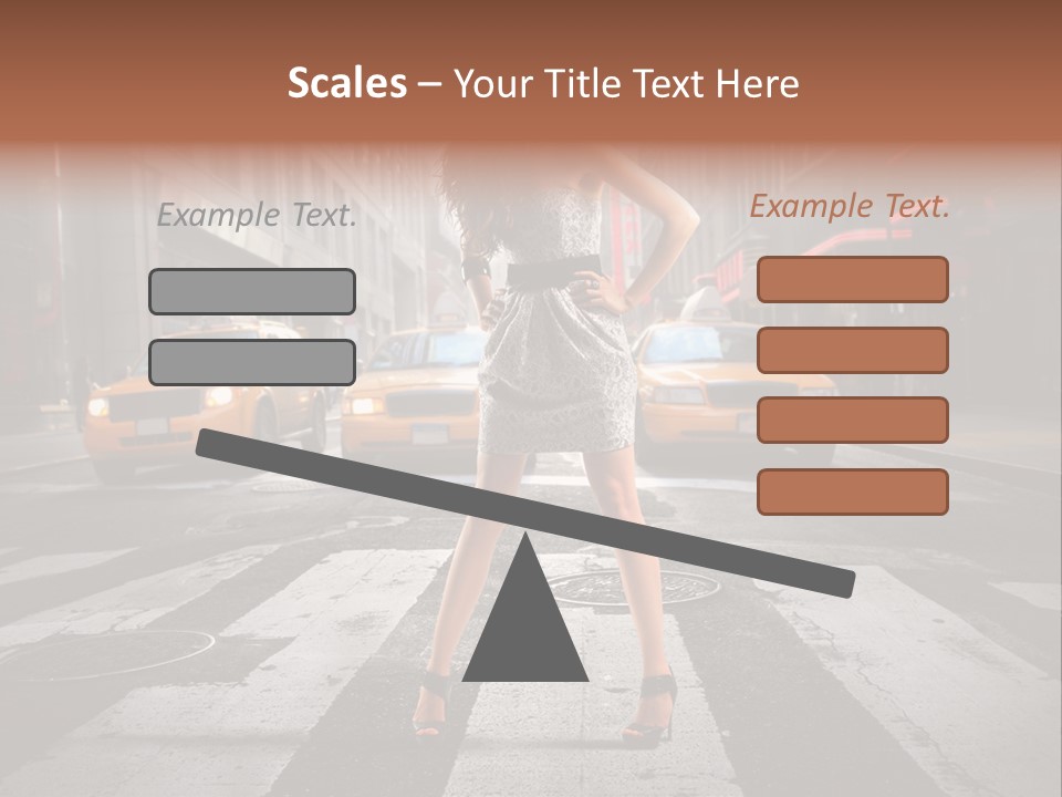Fashion Building City PowerPoint Template