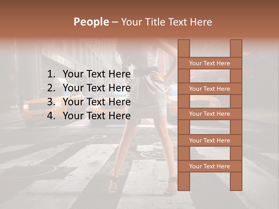 Fashion Building City PowerPoint Template