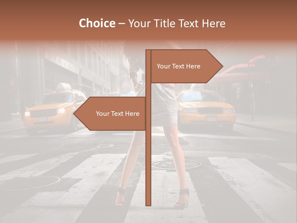 Fashion Building City PowerPoint Template