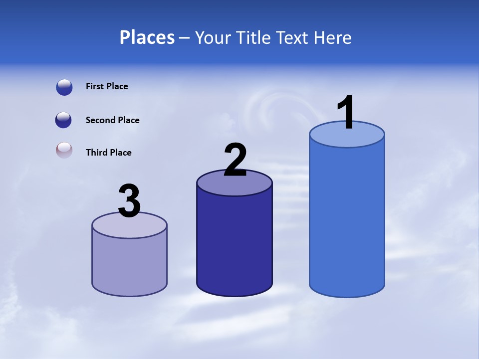 Isolated Holding Blank PowerPoint Template