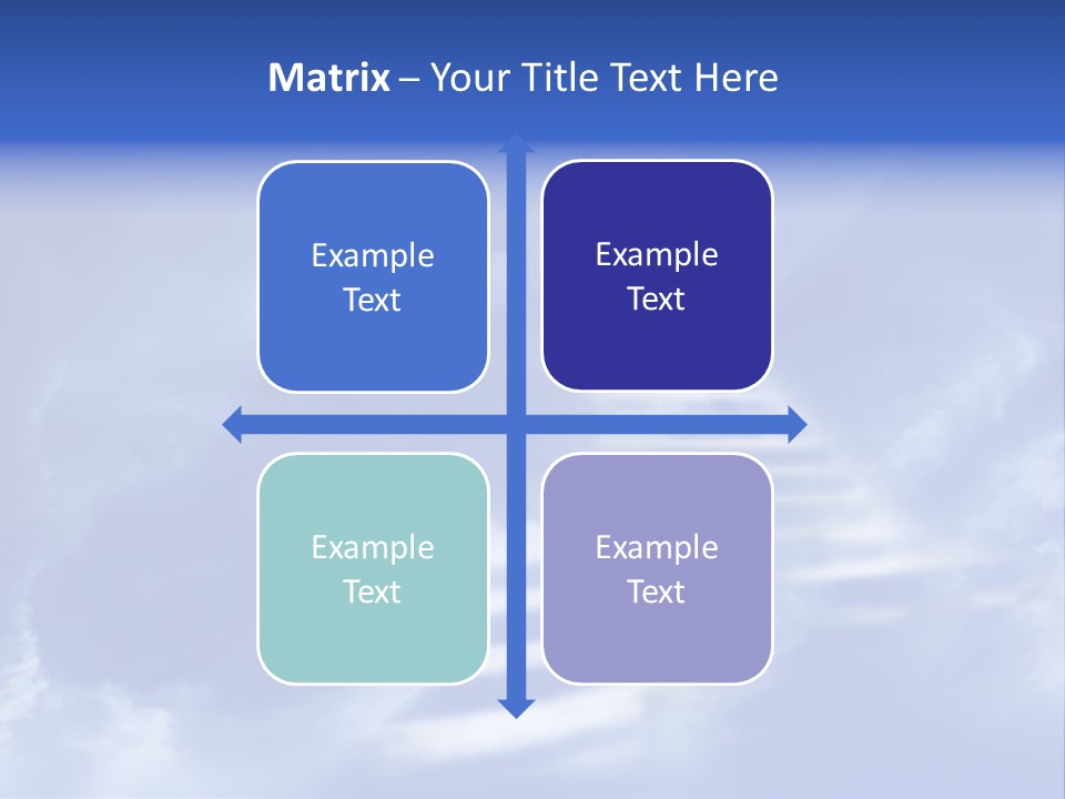 Isolated Holding Blank PowerPoint Template