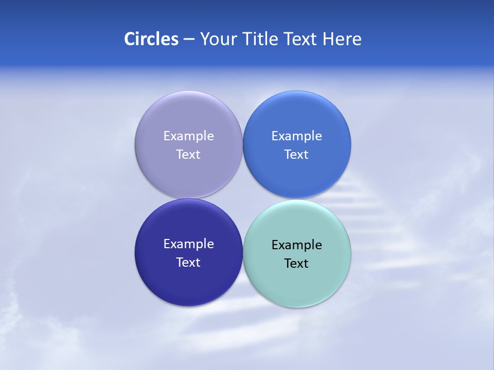 Isolated Holding Blank PowerPoint Template