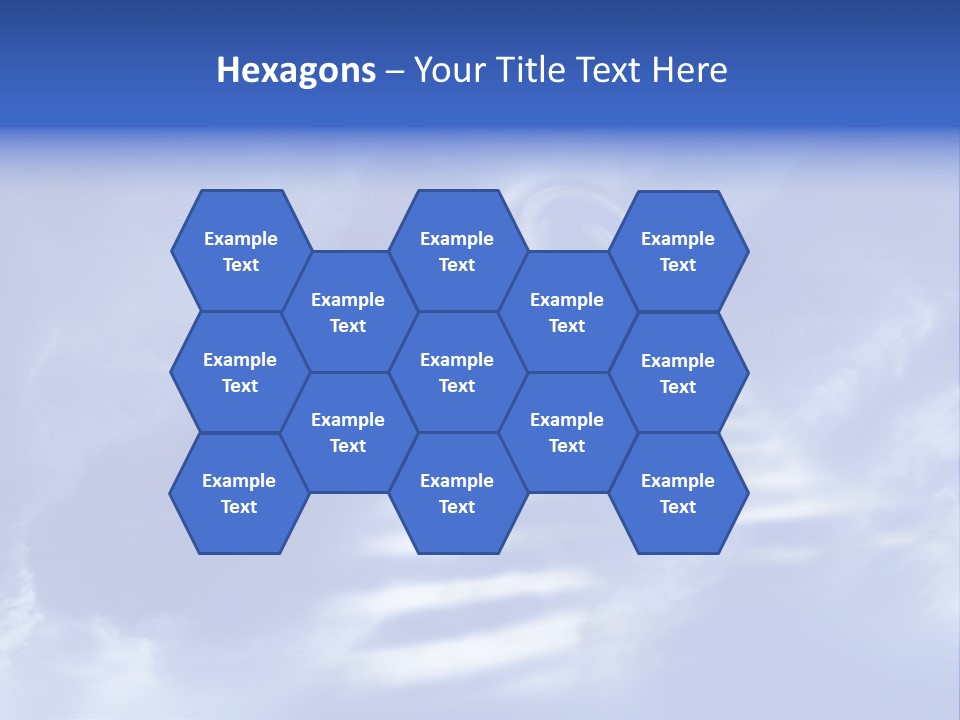 Isolated Holding Blank PowerPoint Template