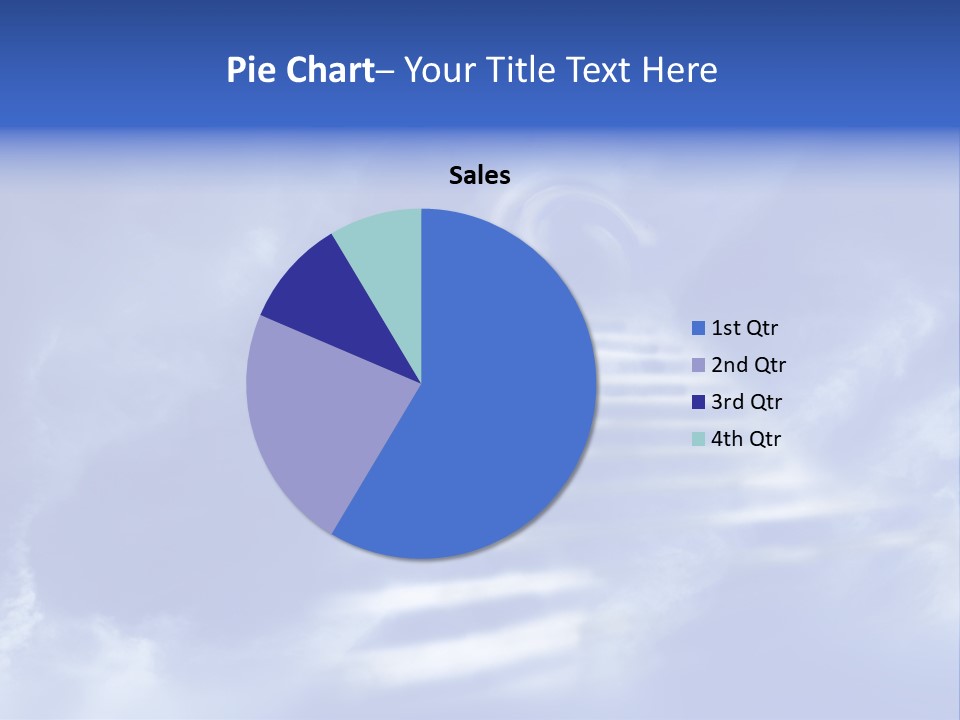 Isolated Holding Blank PowerPoint Template