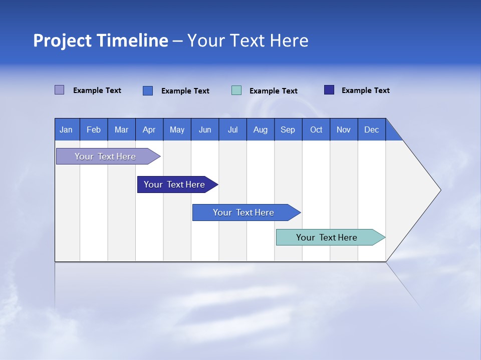 Isolated Holding Blank PowerPoint Template