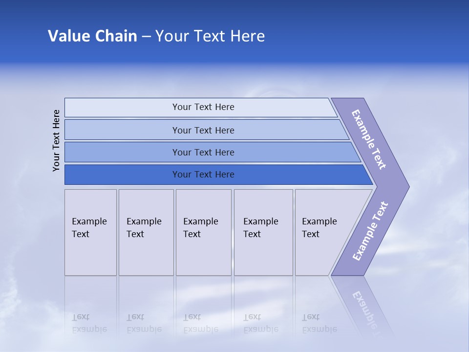Isolated Holding Blank PowerPoint Template