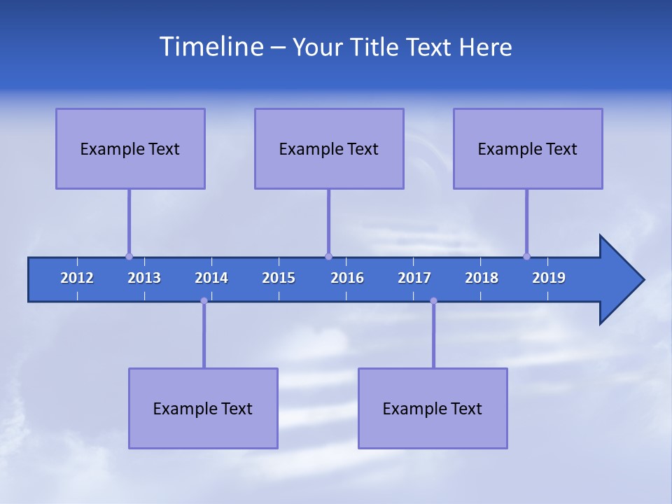 Isolated Holding Blank PowerPoint Template