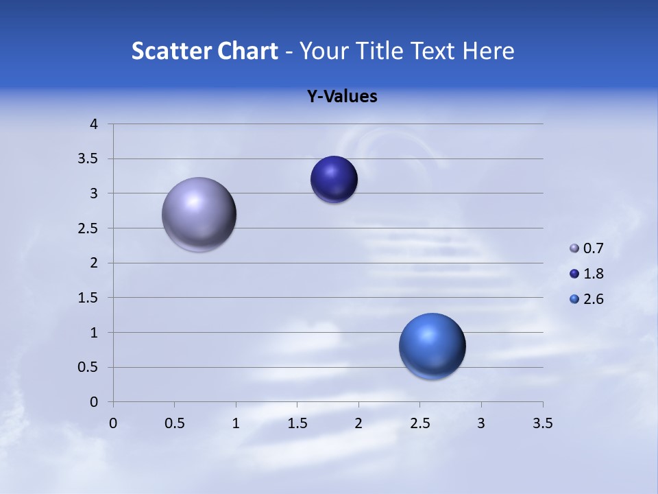 Isolated Holding Blank PowerPoint Template