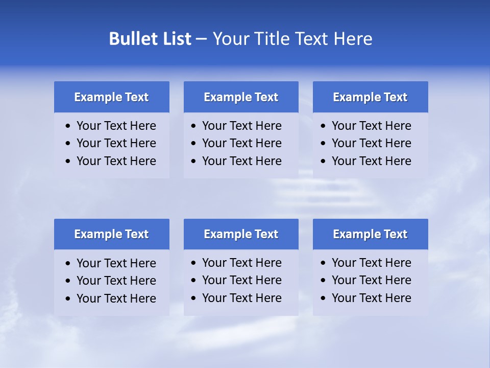 Isolated Holding Blank PowerPoint Template