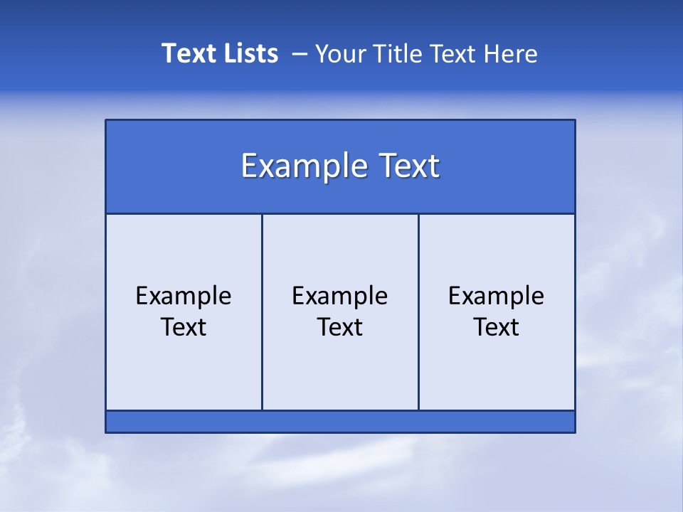 Isolated Holding Blank PowerPoint Template