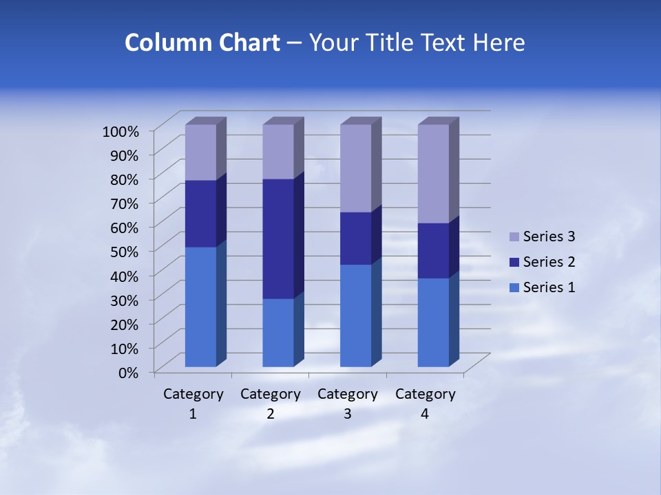 Isolated Holding Blank PowerPoint Template