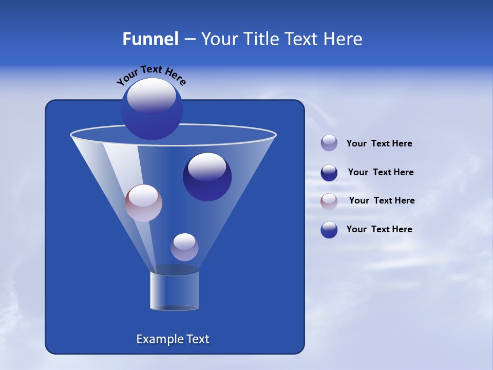 Isolated Holding Blank PowerPoint Template