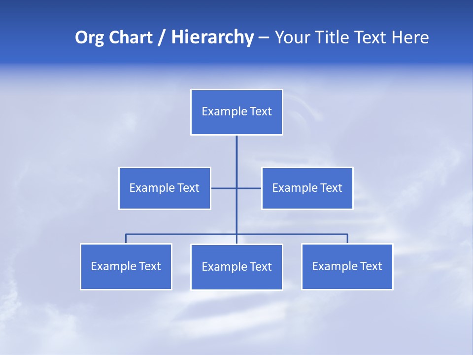 Isolated Holding Blank PowerPoint Template