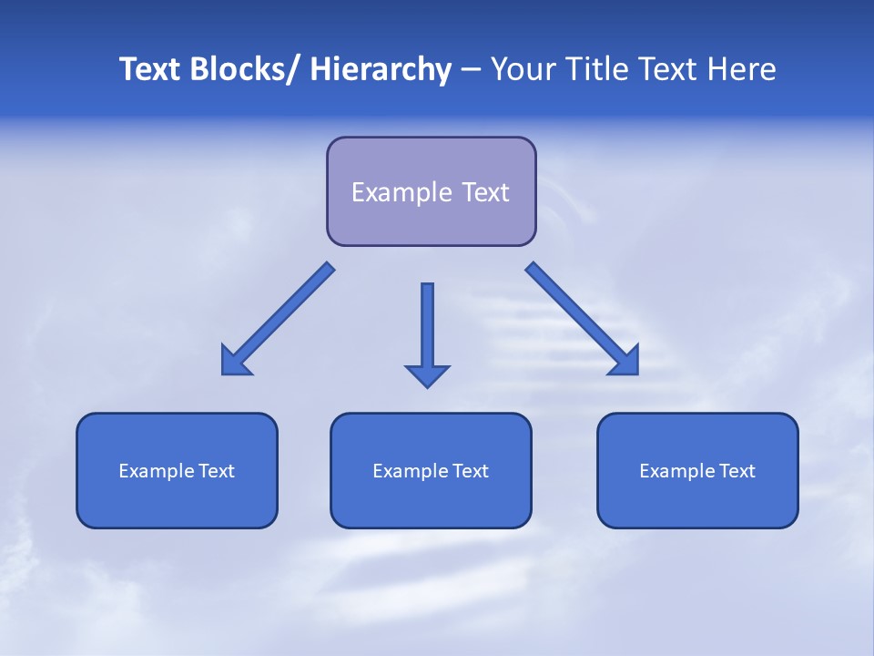 Isolated Holding Blank PowerPoint Template