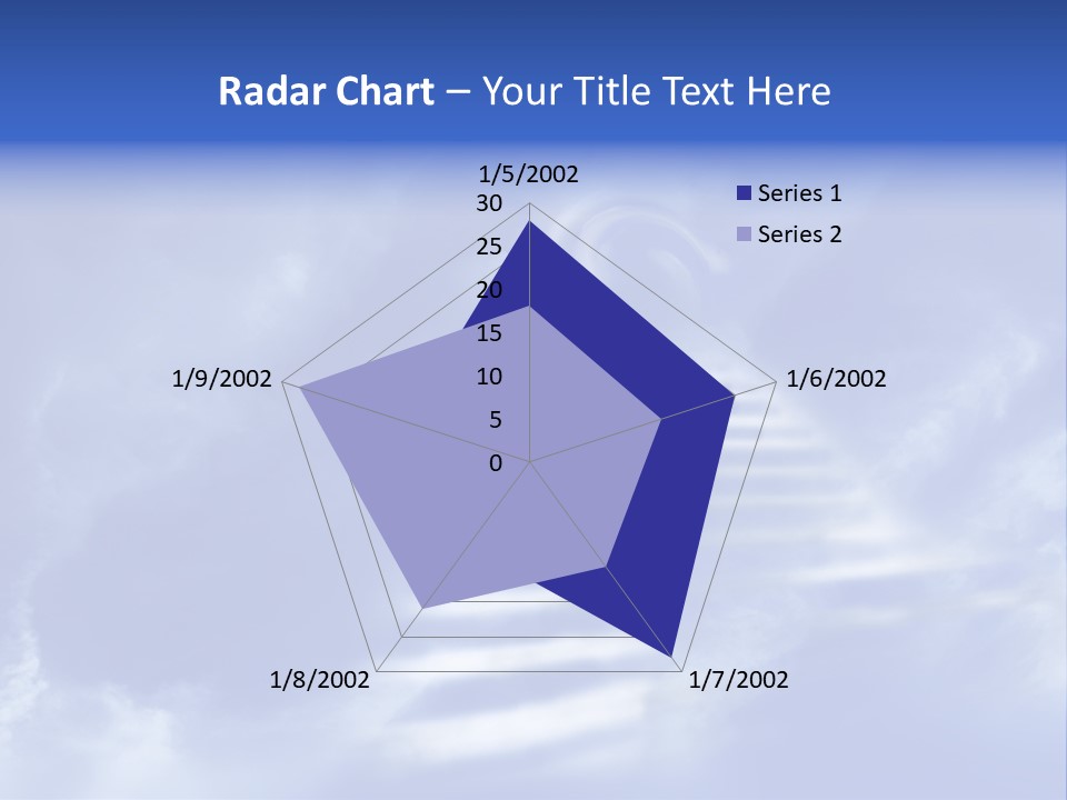 Isolated Holding Blank PowerPoint Template