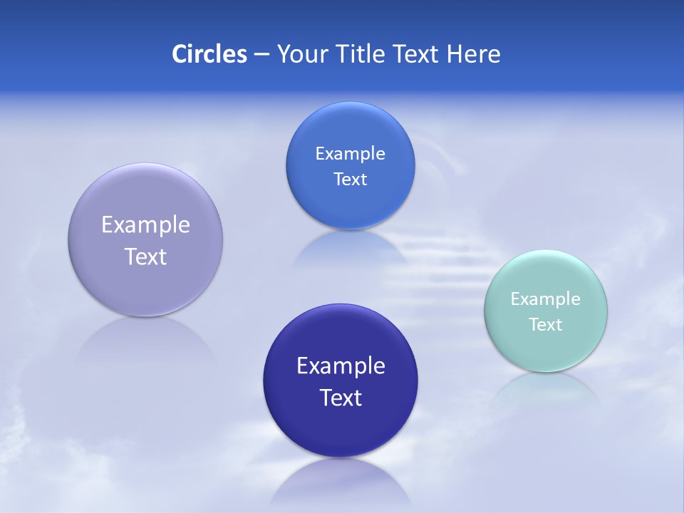 Isolated Holding Blank PowerPoint Template